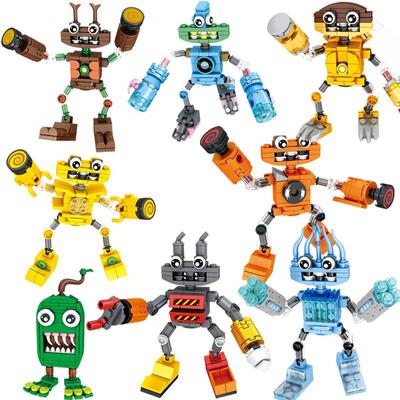 Mein singendes Monster Baustein-Set, Cartoon-Musik-Entwicklungsspiel, Bausteine, DIY-Spielzeug, Kinder, Erwachsene, Geburtstag, Weihnachtsgeschenk