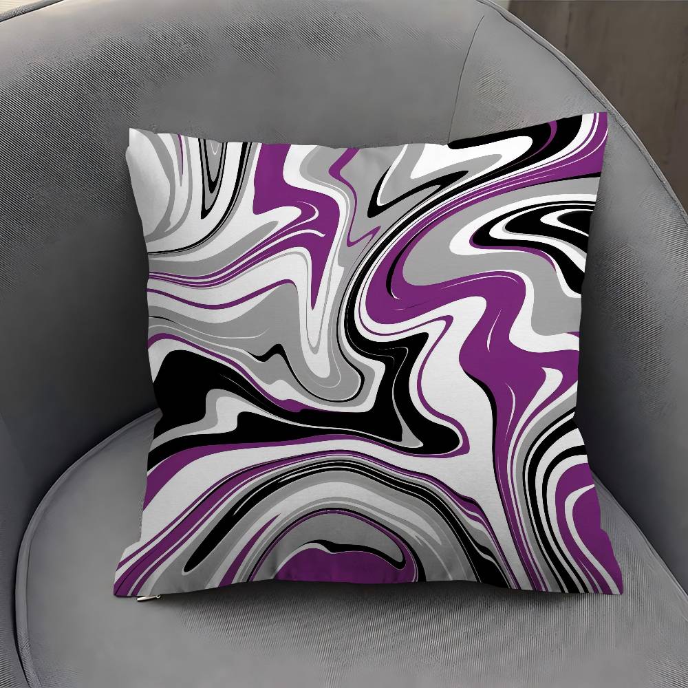 1PC Strata Liquid Pillow Anime Pillow Sofa Bed Head Pillow Cover Cushion Cover Fashion