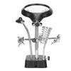 Magnifier Auxiliary Clip Adjustable Desktop Stand Fixing Cramp Lamp Holder Installation Tool
