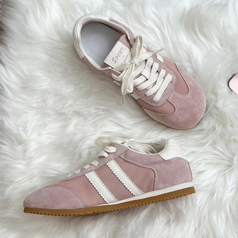 Fashion Autumn Casual Shoes Women 2025 Leather Fashion Round Head Sports Shoes Breathable Comfortable Women Sneakers zapatos de mujer