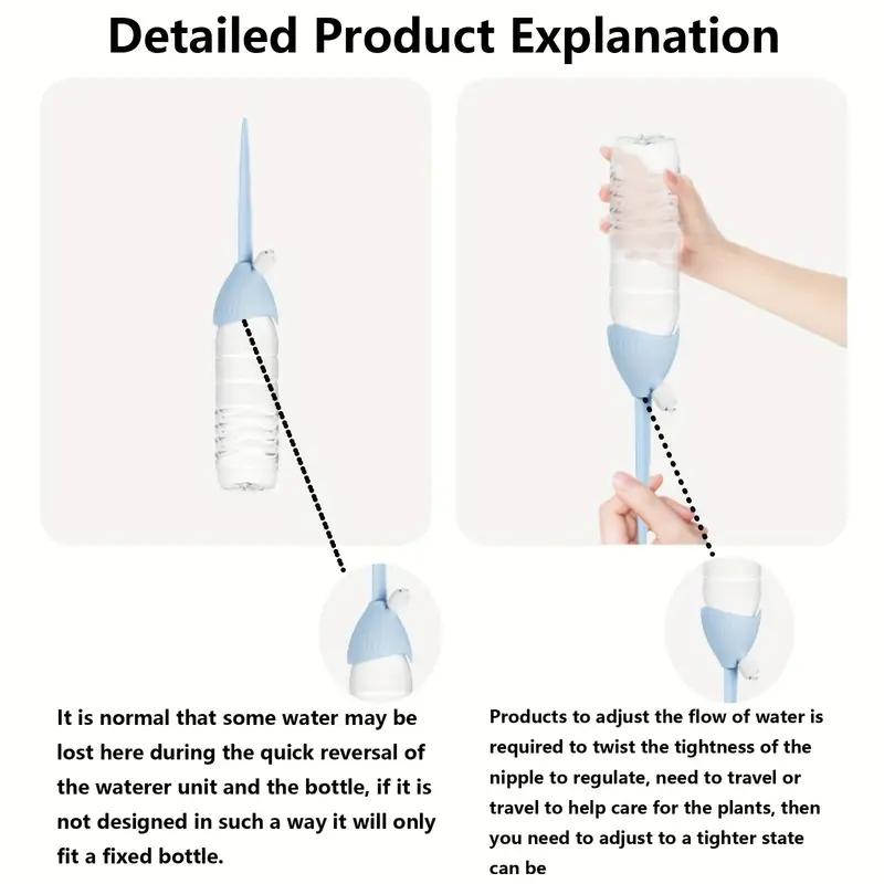 Automatic Watering Device Creative Plant Potting Gardening Adjustable Speed Dripping Device Lazy Home Automatic Water Infiltrati