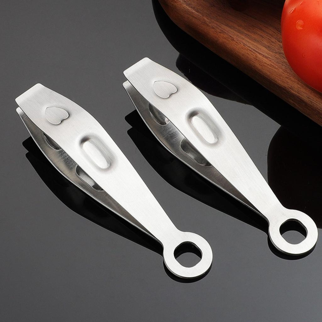 Stainless Steel Multifunctional Thickened Fishbone Tweezers, Kitchen Retrieval Tools, Garlic Peelers, Kitchen Utensils