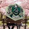 1PC Slytherin Crest Umbrella-8-Rib Reinforced, Automatic Open, Lightweight & Durable, Cute Fashion Accessory for Outdoor, D2712