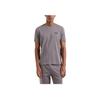 Emporio Armani EA7 Letter Print Crew Neck Pullover Straight Fit Short Sleeve T-Shirt Men Tops Gray 8NPT25-PJVPZ-1992