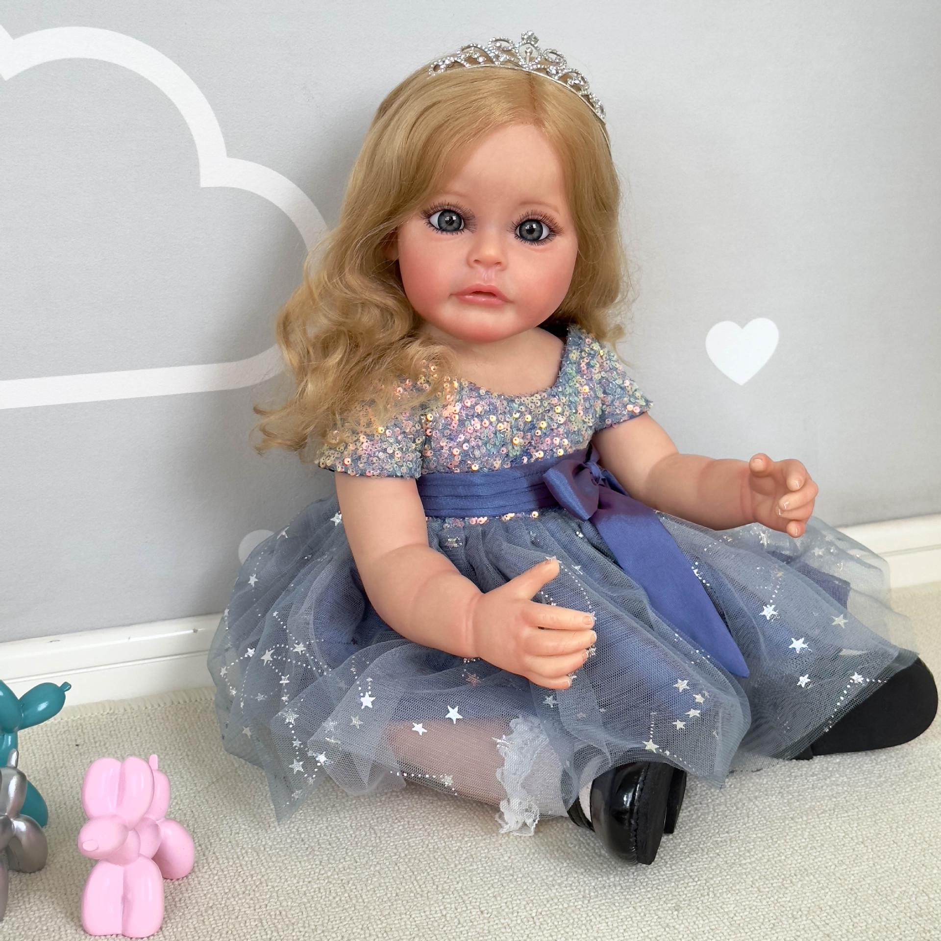 55cm Lifelike Reborn Baby Doll with Hand-Painted Veins 55 cm