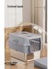 Odor-Proof Stainless Steel Enclosed Cat Litter Box with Anti-Splash Top Entry