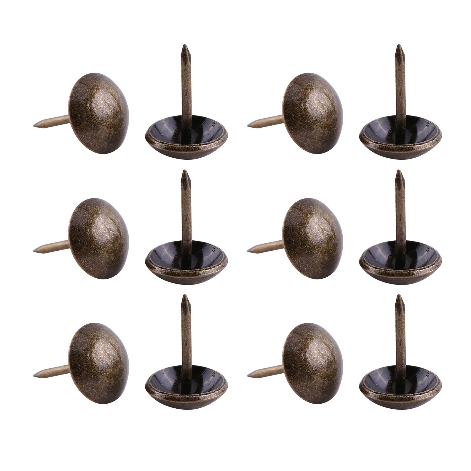 

100 шт. Вінтажні оббивні цвяхи бронзові металеві бирки меблі диван взуття двері декоративна гвоздика 13*17mm