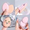 1/6/10Pcs Mini Finger Puff Foundation Small Air Cushion Powder Sponge Face Concealer BB Cream Cosmetic Applicator Makeup Tools
