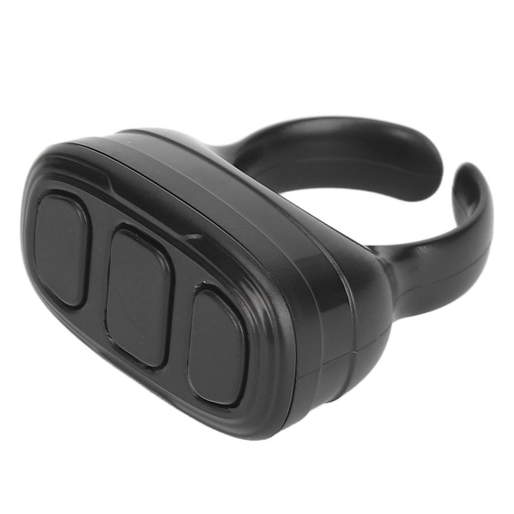 Bluetooth Remote Control Page APP Turner Video Recording Selfie Button USB Rechargeable Wireless Scrolling Ring Clicker