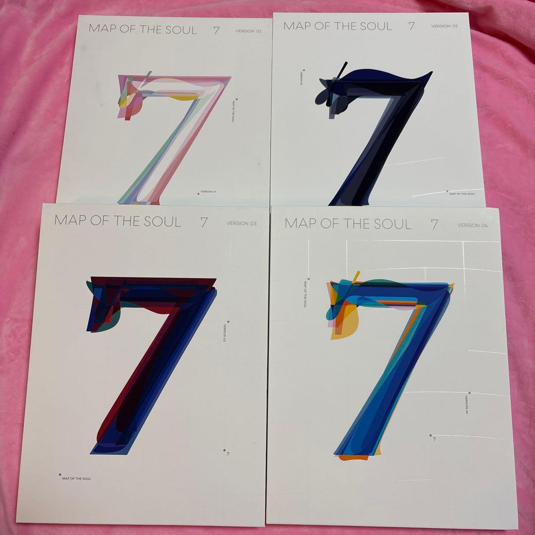 

[USED] BTS MAP OF THE SOUL 7 Version 4 with bonus poster