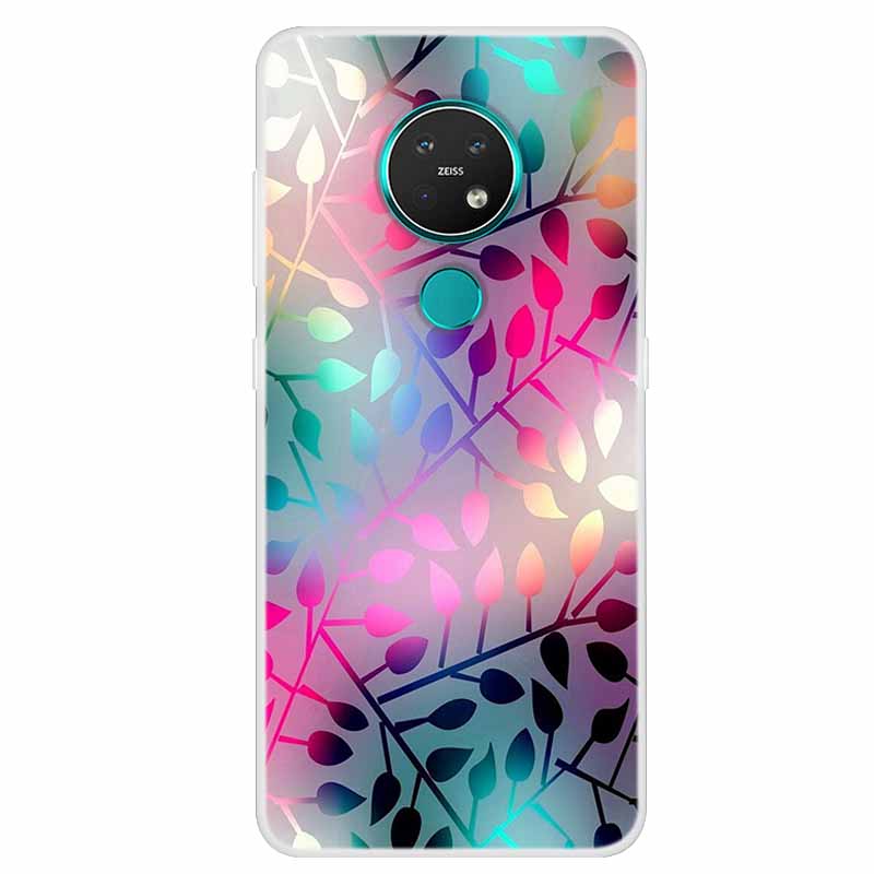 Per Custodia Nokia 7.2 Nokia 6.2 Lusso Silicone TPU Morbida Cover Posteriore Custodia Telefono Per Nokia 7.2 Funda TA-1193 TA-1178 Cartone Animato Coque
