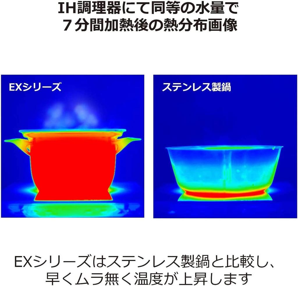 Fuji Enamel Casserole Pot, Induction Compatible, Cocotte with Lid, 16cm, Scarlet, EX-16 C SR