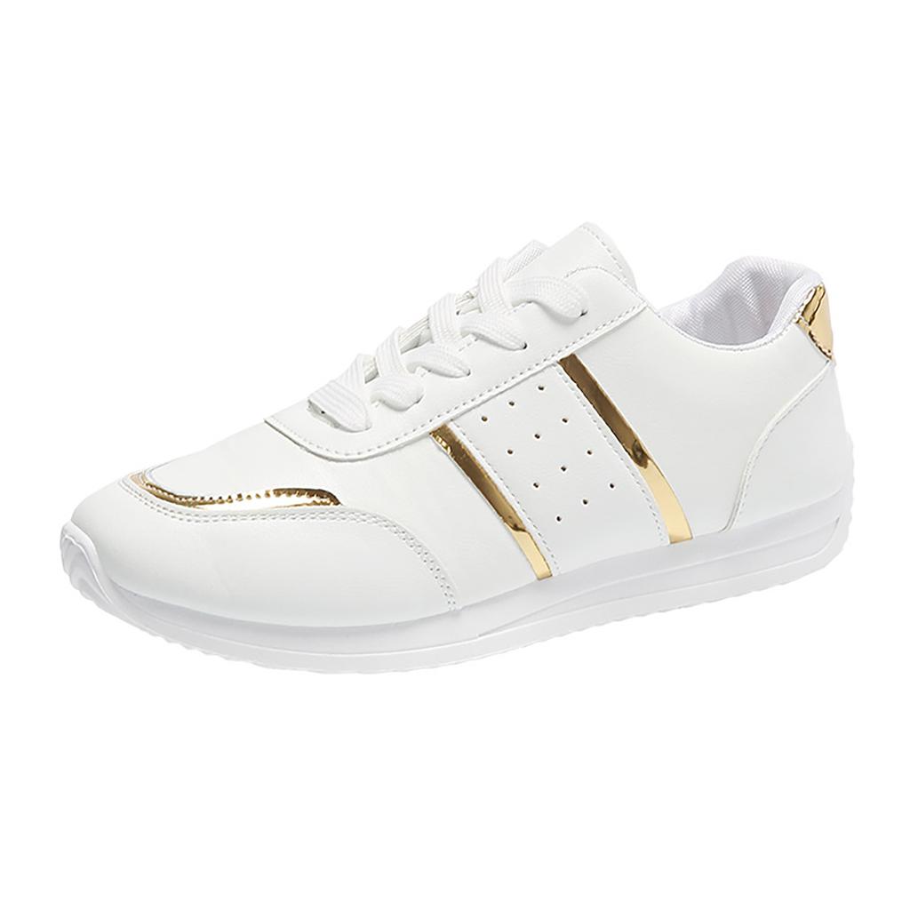 Scarpe Comode da Donna Scarpe Sportive Casual da Donna in Pelle Scarpe da Ginnastica Bianche Scarpe da Corsa Scarpe Casual alla Moda Zapatillas De Mujer