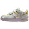 Nike Scarpe da Skateboard Air Force 1 Shadow Basse da Donna Giallo Bianco Verde DZ1847-301
