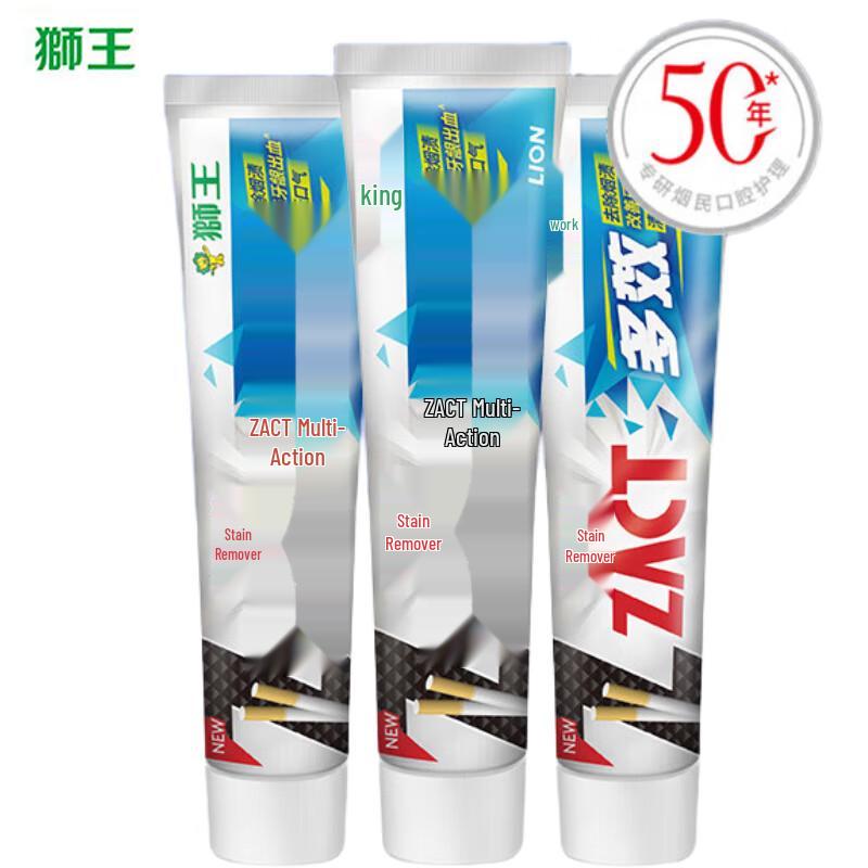 

Lion Stain Removal Multi-Effect Toothpaste (3-Pack)