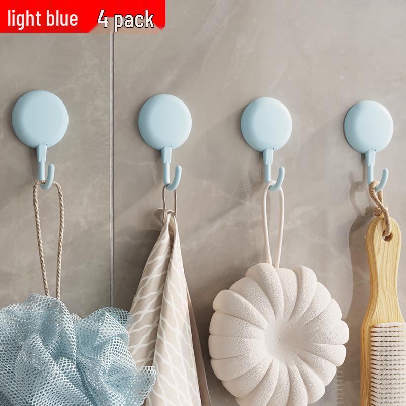 Traceless No-Drill Heavy-Duty Wall Hook for Kitchen & Bathroom Storage