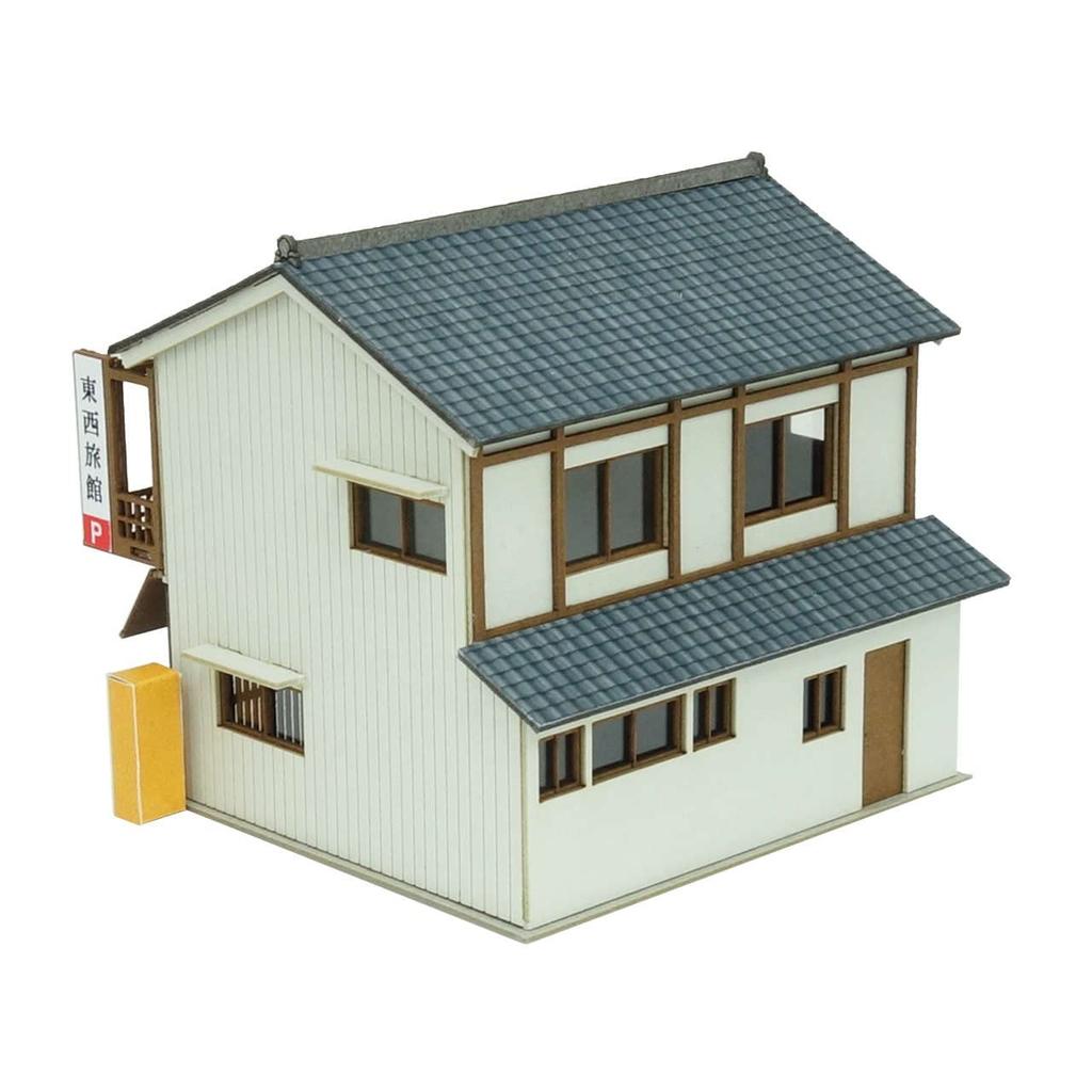 Sankei Nostalgische Diorama Serie Ryokan Papierbastelbogen 4XL 1/150 MP03-113