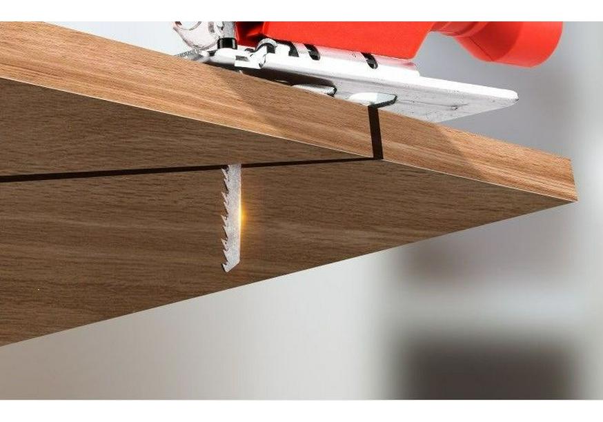 Compact Electric Reciprocating Saw with Jigsaw Conversion Head for Woodworking