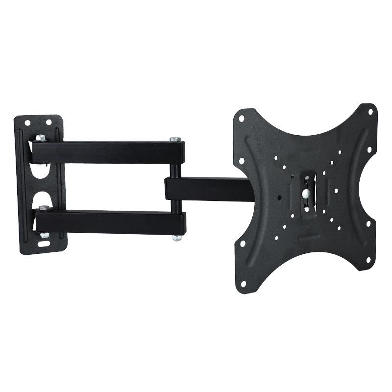Multifunctional TV Wall Mount: LCD Monitor Retractable Swivel Bracket 117B-2