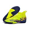 2025 new football shoes men's and women's high-top youth training long nails TF broken nails artificial turf sports shoes