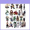 Vibrant My Boku No Hero Academia Pvc Stickers For Laptop Luggage Car Decoration