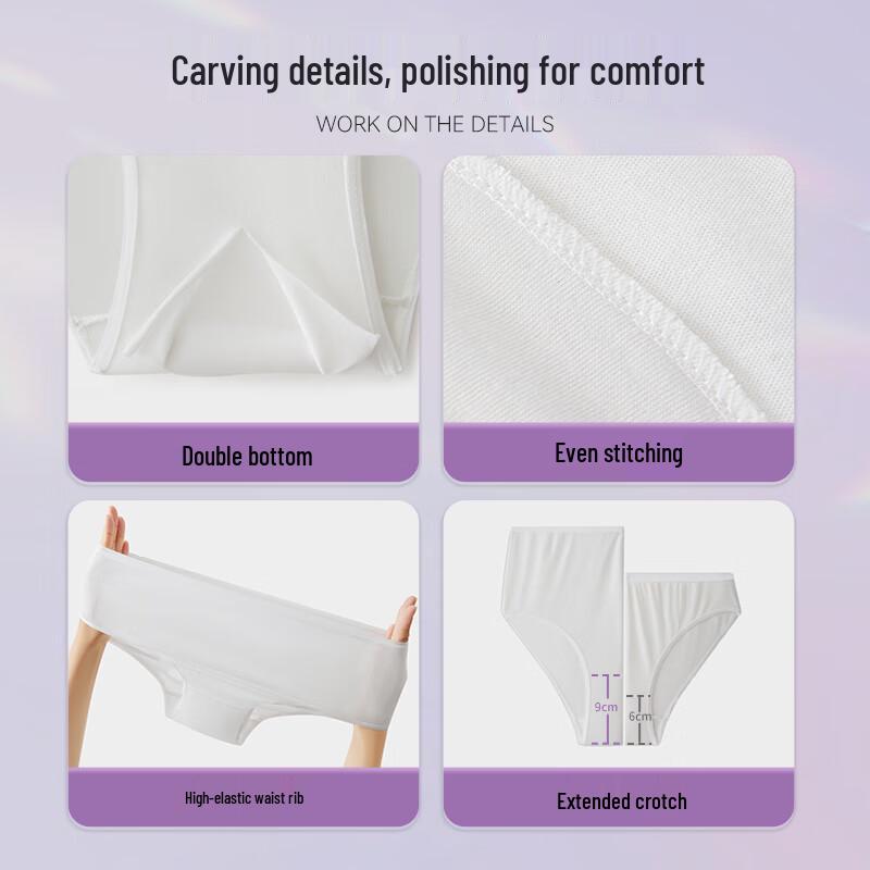 Freego High-Waist Disposable Cotton Postpartum Briefs