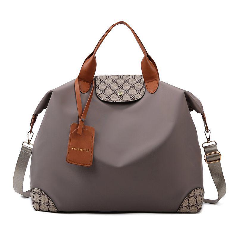 

Chuxiangdun Foldable Gym Bag: Stylish Large Capacity for Short Trips, Sports, and Travel хакі