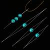 10/S Beading Needles Seed Beads Needles Big Eye Diy Beaded Collapsible Beading Pins Open Needles For Jewelry Making Tools
