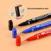 Quick-Drying, Waterproof Double-Ended Marker: Oil-Based, Non-Erasable, Water-Based Art & Logistics CD Pen