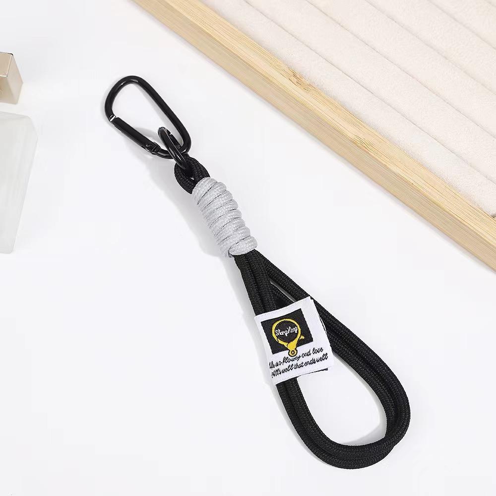 

Universal Dopamine Braided Phone Lanyard Anti-lost Short Phone Wrist Strap Handwoven Hanging Cord Phone Charm Accessories PU