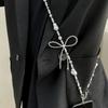 1PC Elegant Pearl Bead Crossbody Phone Chain Stylish Butterfly Charm Durable Beads Accessory Decorative Bead Chain Charm Design