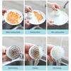 Dish Brush Flexible PP Bristles Ergonomic Handle Oil Proof Stain Removal Small Sink Plate Bowl Pan Scrub Cleaning Scrubber Kitchen Supplies
