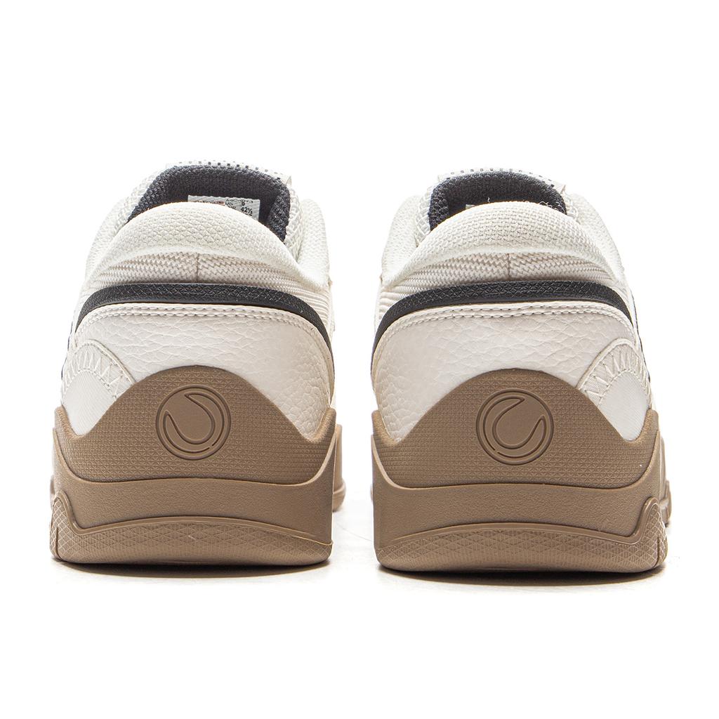 New LINING Moon White 3 Skateboard Shoes Men's Low Top Mist White AGCV077-1