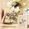 Pet Picture Frame, 4x6 Wood Photo Frame, Gift for Pet Lover Owner, Picture Photo Frames for Desk Decor, Memorial Cat Dog Keepsake -52