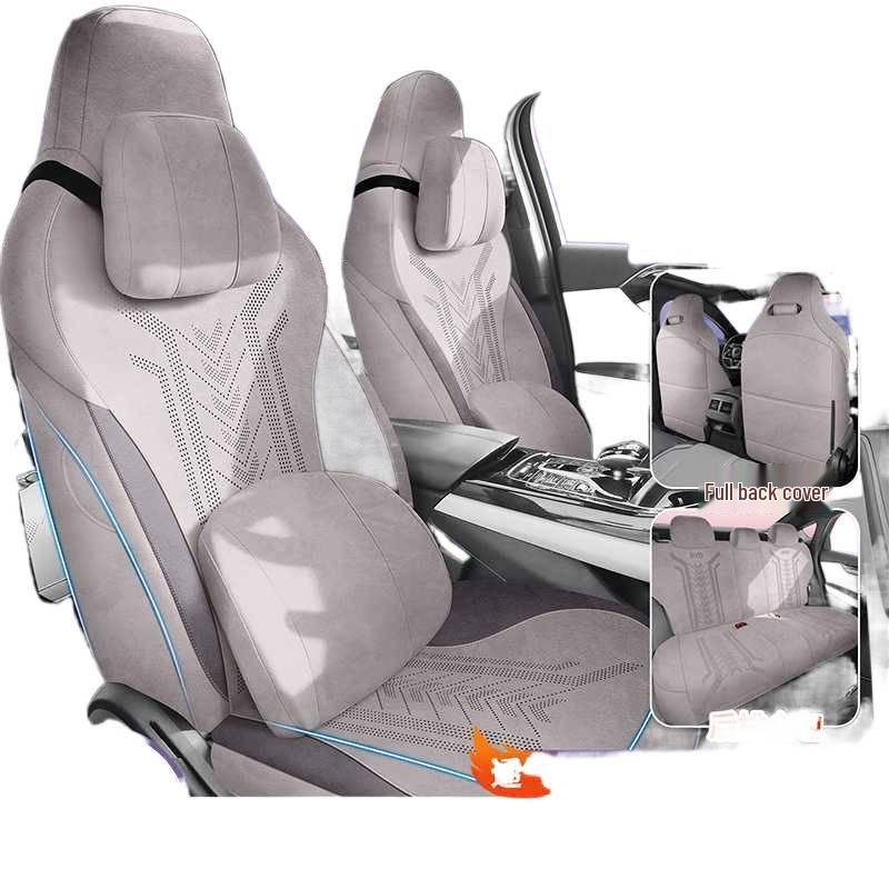 BYD Breathable, Wear-resistant Ramses Qin Plus Seat Cover for Four Seasons - EV/DMI Special Cushion.