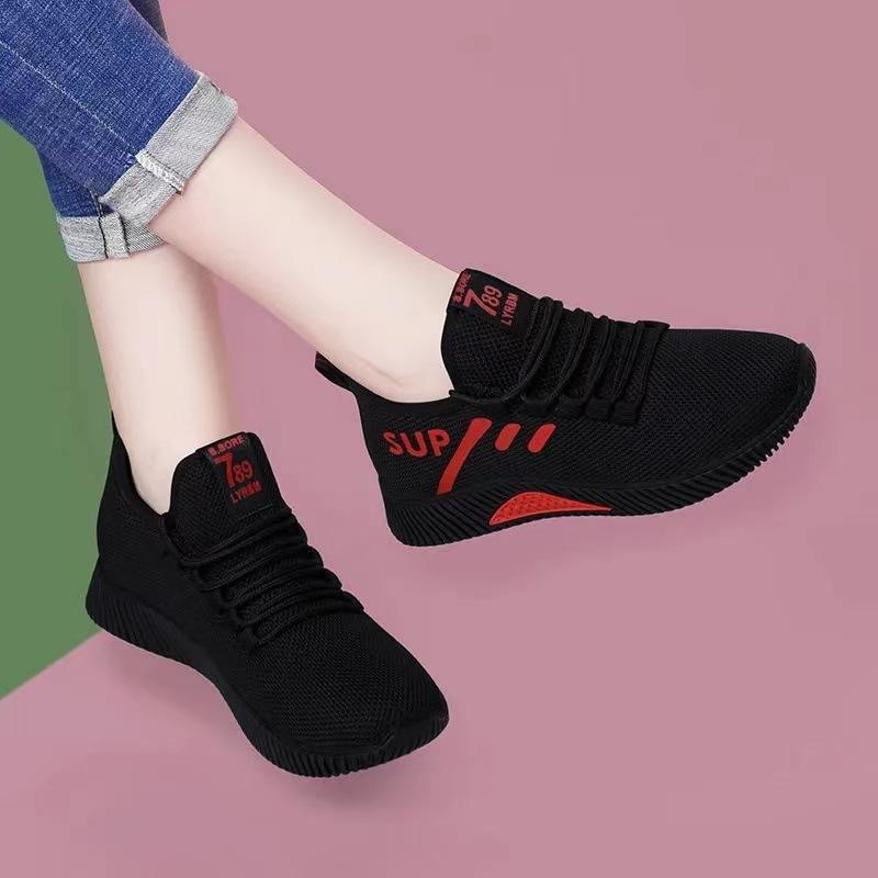 Winter new casual women's shoes soft sole versatile breathable walking shoes running dancing shoes sports shoes