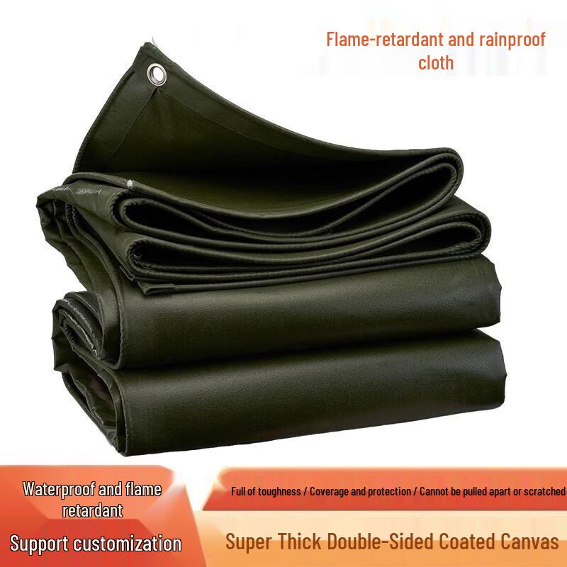 Baichengdao Heavy Duty Fireproof Waterproof Canvas Tarpaulin