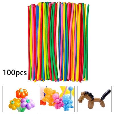 Weihnachten Gemischte Farbe Langer Ballon 100 Stück 100 Stück 260Q