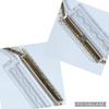 Working Good SEIKO Dolce 9531-5100 Quartz Square Roman Gold Dial Analog Mesh Strap Women's Watch 3-Hand