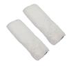 2 Pieces Auto Seat Belt Cover Comfortable Car Neck for Child White