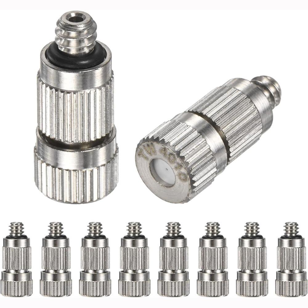 Brass Fog Spray Head 3/16 Inch Atomization Sprayer Durable Humidify Sprayer
