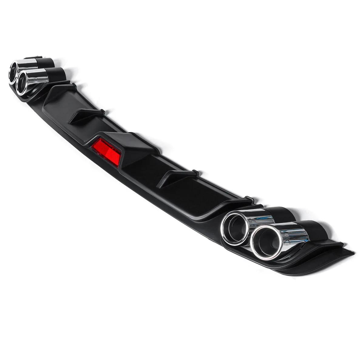 Car Universal Accessories Rear Spoiler Small Surround Bumper Rear Lip Auto Modification Parts ABS High Quality 1
