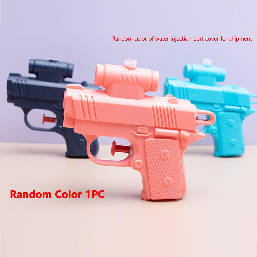 Novelty Reverse Spray Water Gun Double Switch Nozzle Prank Toy Portable Mini Pocket Squirt Gun for Summer Outdoor Pool Beach