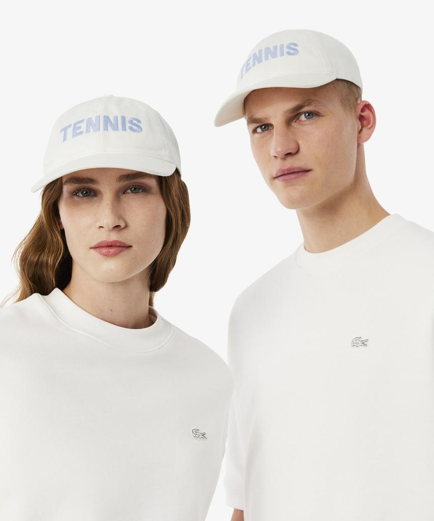 LACOSTE Unisex Tennis Embroidered Lettering Ball Cap Rk2634-56G 7Kf