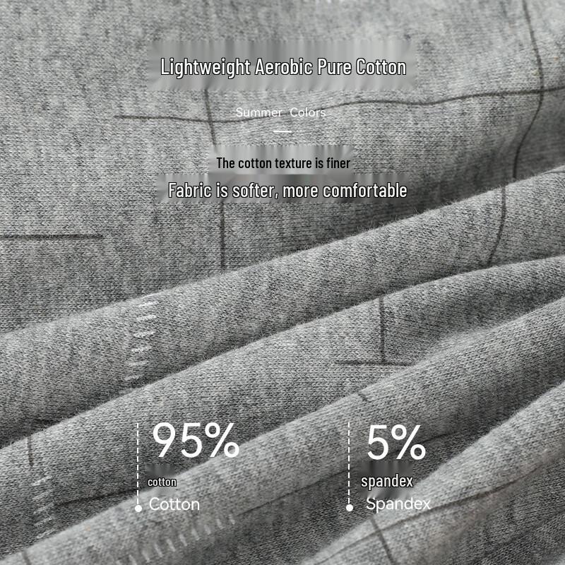 LANGSHA Men's Anti-Bacterial Cotton Boxer Briefs