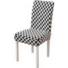 Mystical Modern Simple Chair Cover Dining Room Bedroom Home Dining Chair Cover Elastic Chair Cover Comfortable Cotton Wool Half-section Chair Cover