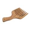 Wooden Comb Sandalwood Prevent Static Scalp Massage Coarse Teeth Hair Beard Comb for Barber Salon