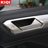 For Volkswagen T-Roc TROC 2018-2023 Stainless Steel Inside Door Handle Bowl Cover Trim Frame Decoration Inner Car
