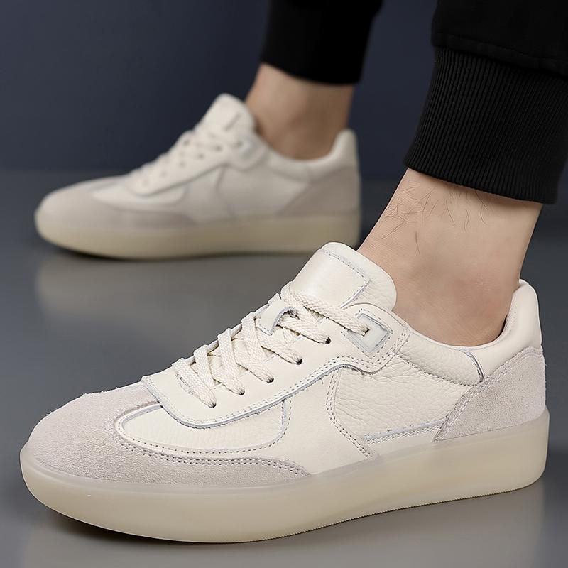 Fashion Genuine Leather Mens Tenis Masculino Quality Casual Shoes Outdoor Sports Sneakers Loafers Luxury Male Business Footwear Trainers