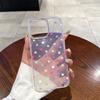 Macaron Star Mobile Phone Case Apple 15promax Glitter Transparent iPhone16 Hard Case Protective Case 13 Anti-drop